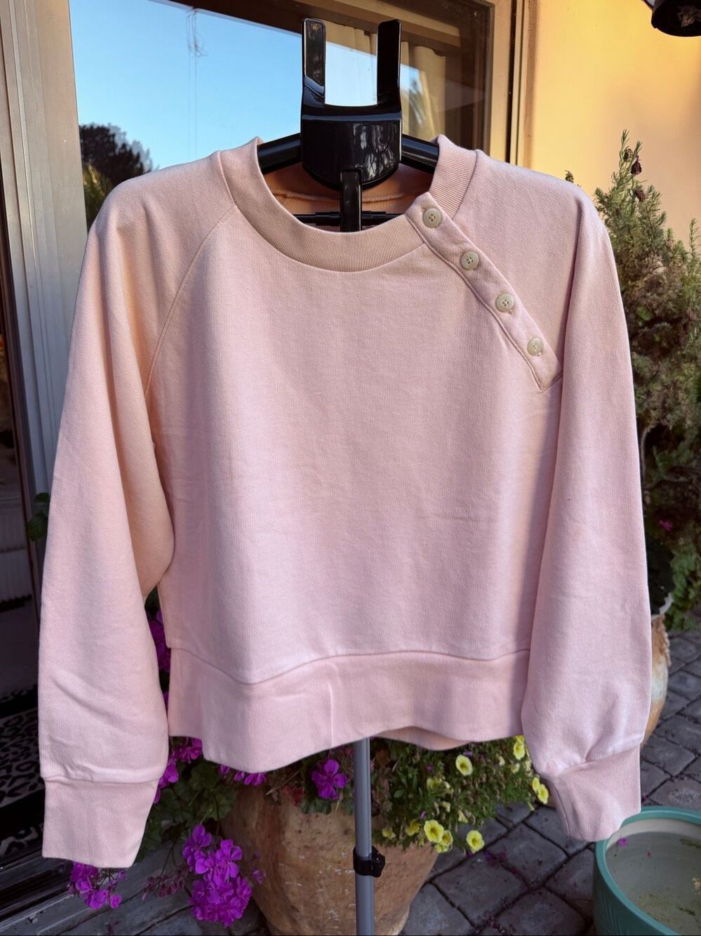 NWOT Madewell crewneck with details